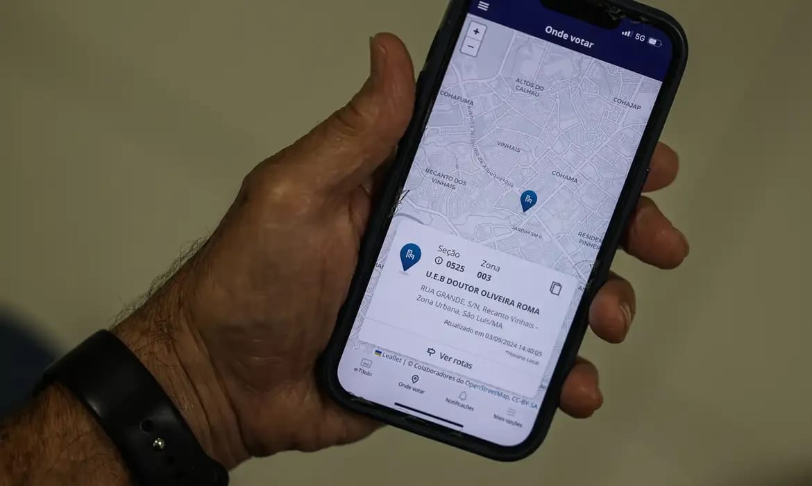 Eleitor que pediu voto em trânsito pode consultar local no e-Título