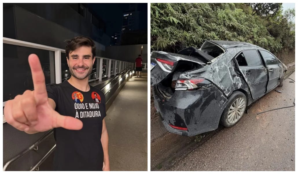 Deputado federal eleito Pedro Rousseff sofre acidente de carro na Fernão Dias