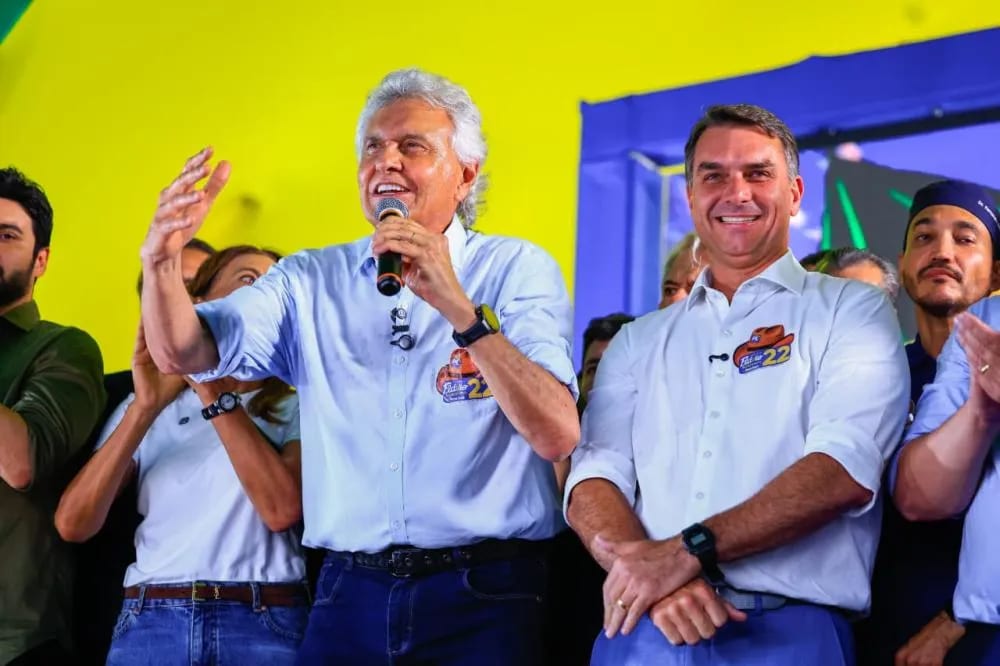 Caiado é cotado para ser ministro em eventual governo de Flávio Bolsonaro