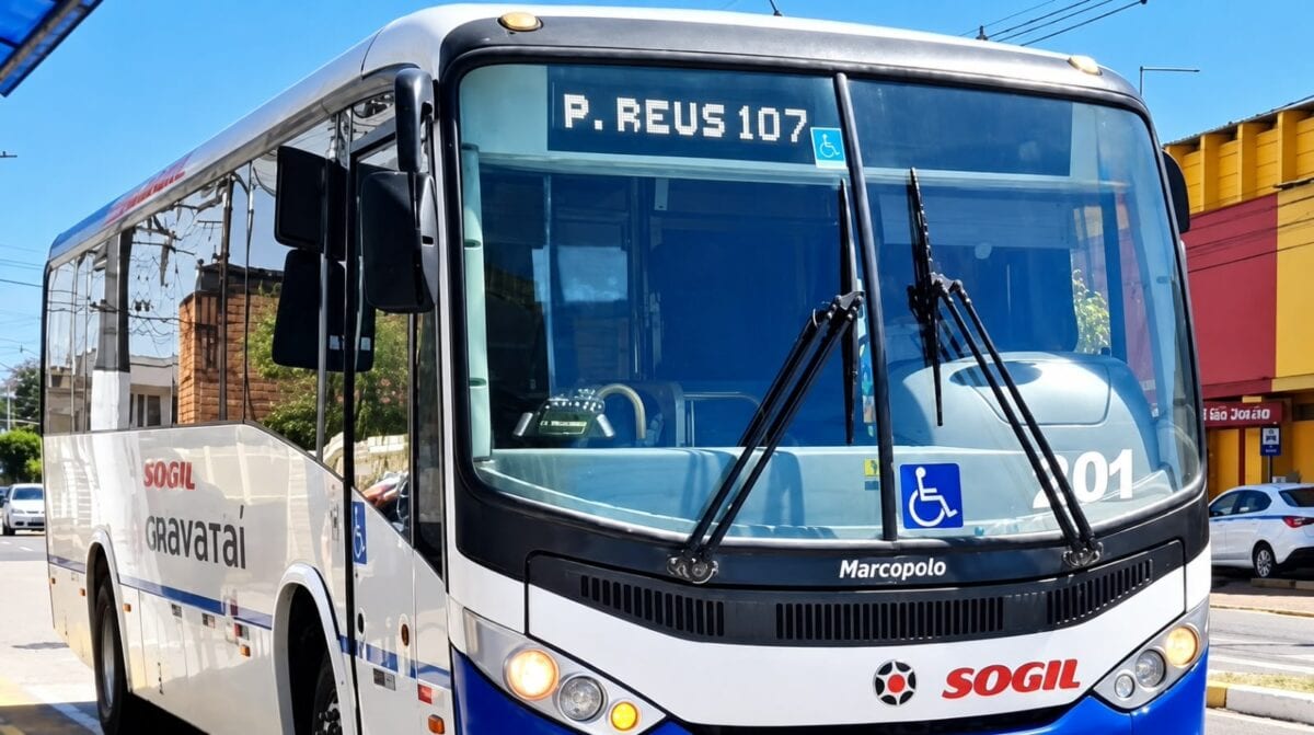 Transporte municipal gratuito em Gravataí no domingo de votação