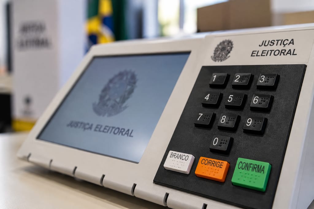 Segundo turno das eleições registra 900 urnas substituídas no Brasil até o meio-dia