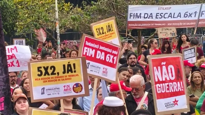 Atos nacionais pressionam Senado pelo fim da escala 6×1 nesta segunda (10)