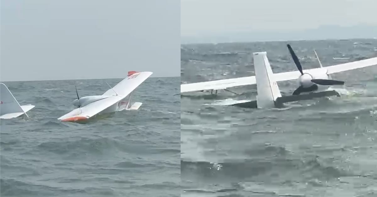 Avião de pequeno porte cai no Rio Tapajós e gera preocupação em Belterra