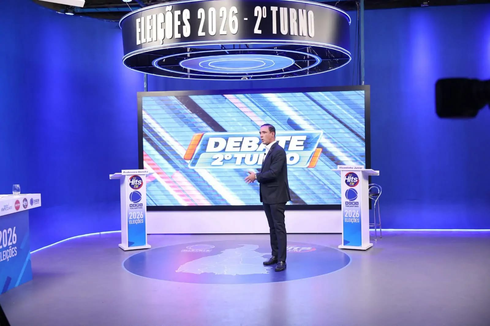 Vicentinho Júnior critica ausência de Dorinha em debate