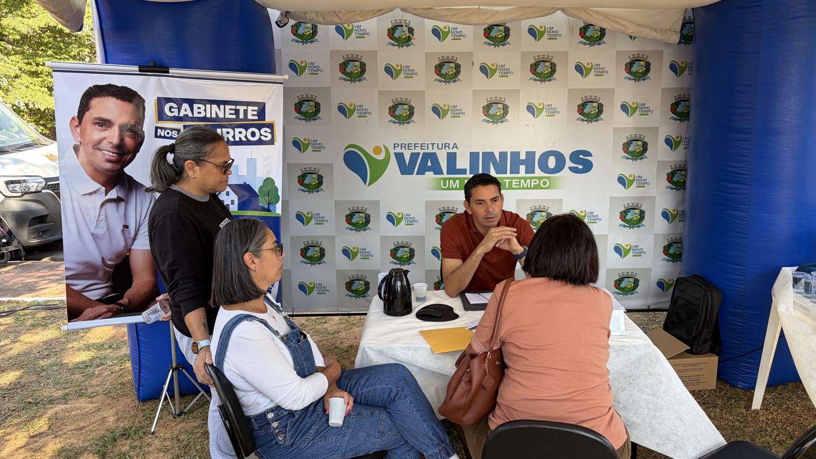 Gabinete do prefeito Franklin vai ao Jardim Morada do Sol neste sábado