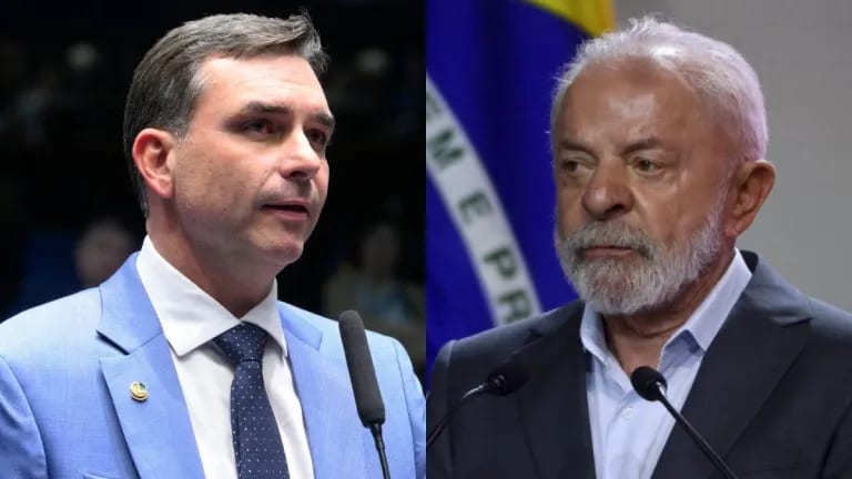 Flávio aparece com 52% dos votos válidos no 2º turno, contra 48% de Lula