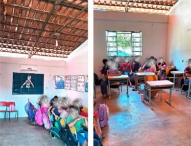 Calor excessivo reduz aulas em escola de Peixe, e Ministério Público cobra melhorias na Justiça