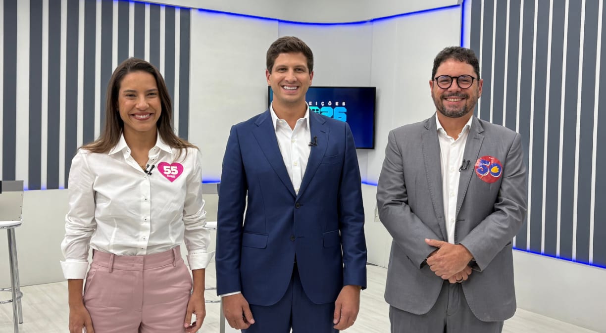 No debate, Raquel Lyra ataca gestão de João Campos; ele rebate com números