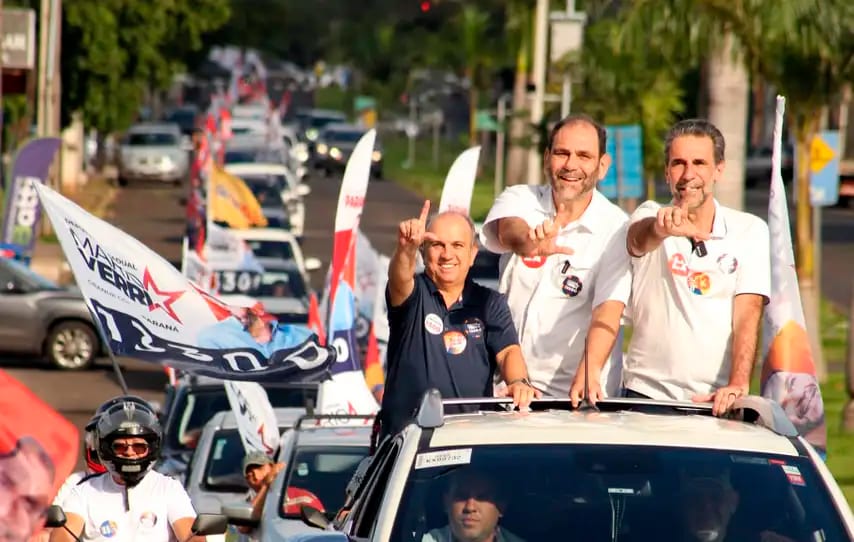 Carreata encerra campanha de Mario Verri em Maringá