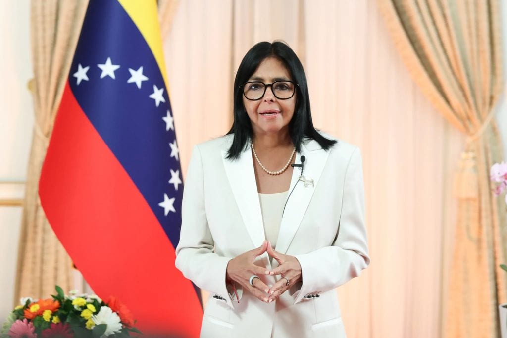 Em rede nacional, Delcy Rodríguez detalha plataforma do chavismo para eleições na Venezuela