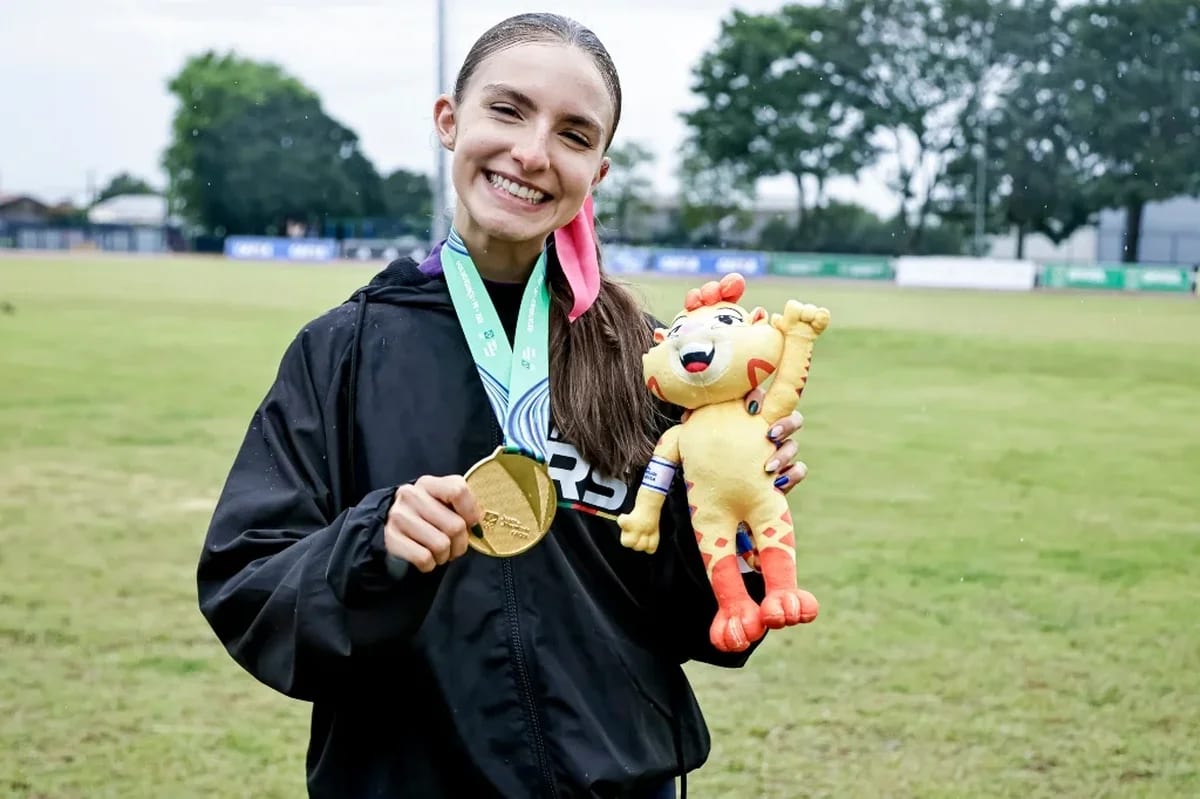 Atletismo garante primeiro ouro para o Rio Grande do Sul nos Jogos da Juventude