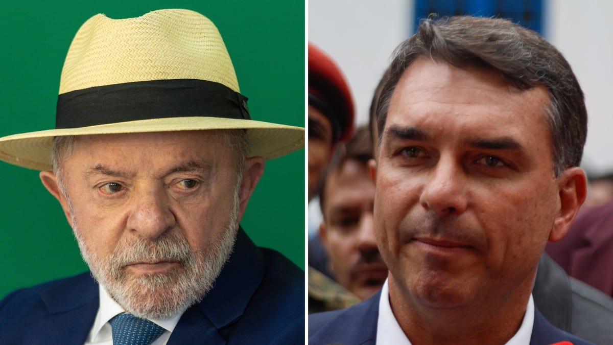 Lula e Flávio Bolsonaro cumprem agenda em São Paulo neste domingo (11)