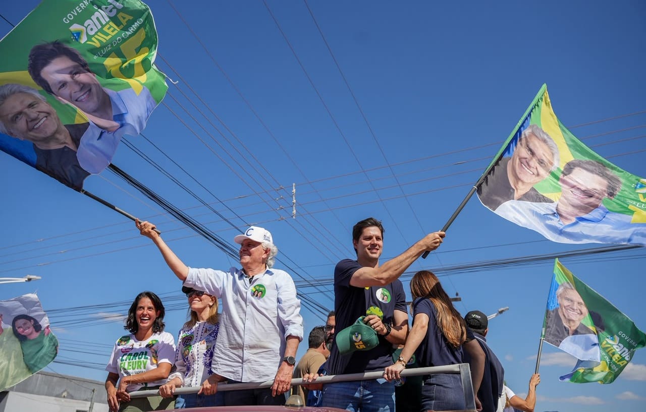Daniel Vilela percorre 20 municípios em uma semana de campanha