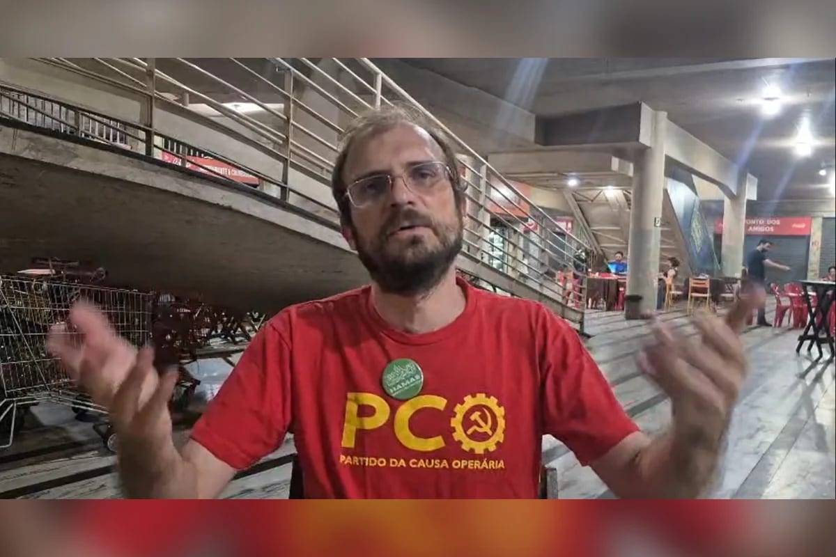 Candidato do PCO em MG diz que STF persegue bolsonaristas como perseguiu Lula