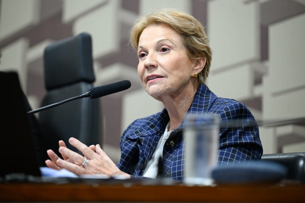 Tereza Cristina manifesta interesse em ser a primeira mulher presidente do Senado