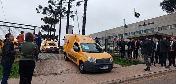 TRE-PR distribui 30 mil urnas para votação deste domingo no Paraná