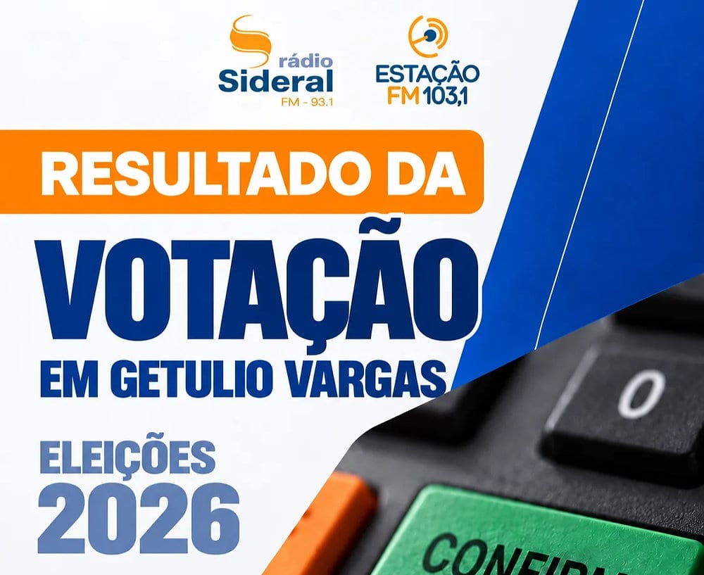 2º turno: Flávio Bolsonaro recebe 73,26% dos votos em Getúlio Vargas