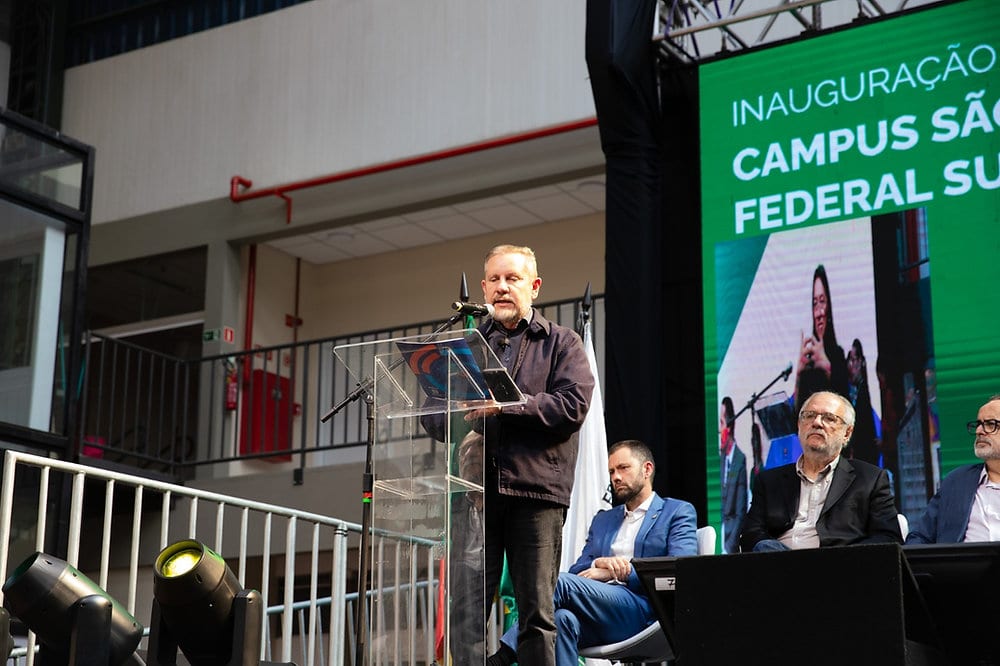 Inauguração do novo campus do IFSul em São Leopoldo teve tom político