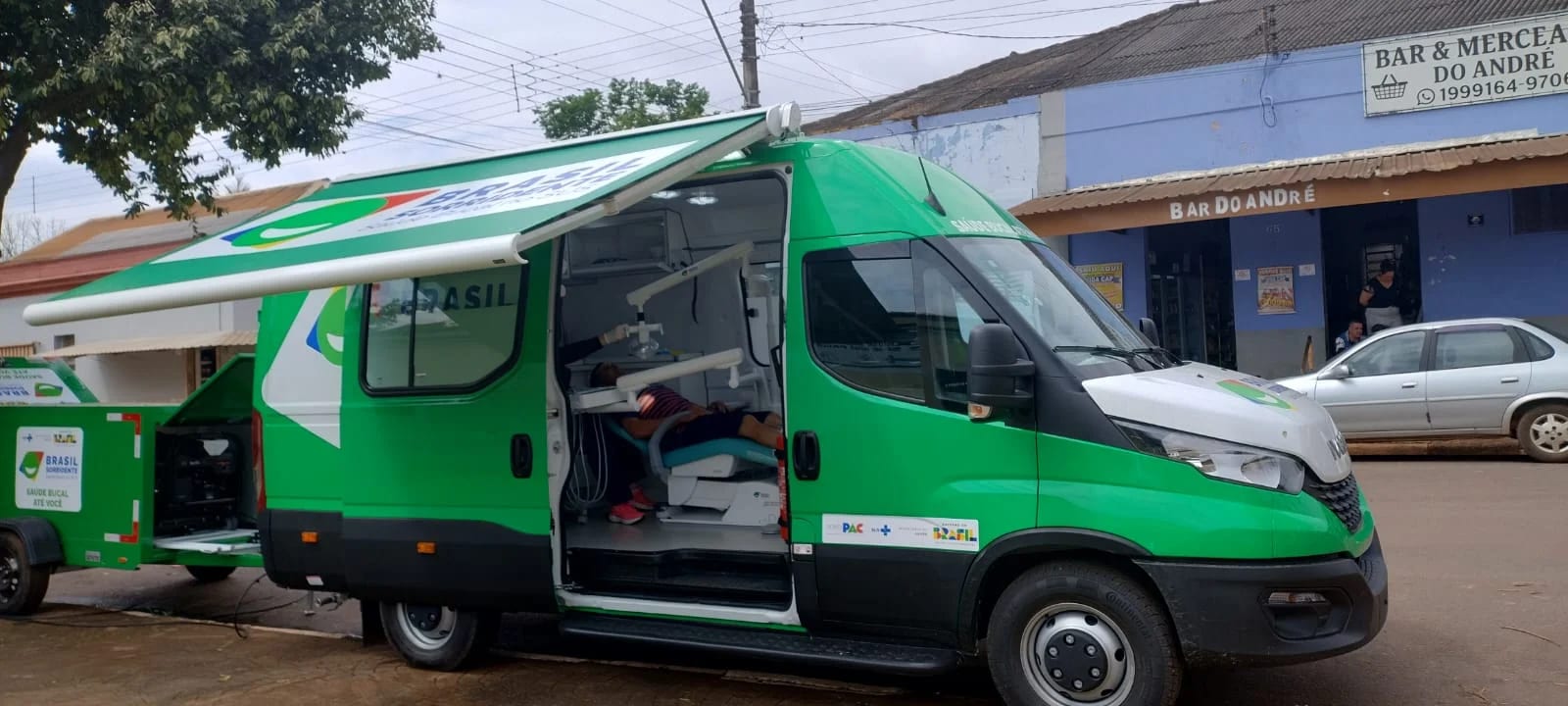 Unidade Odontológica Móvel inicia atendimentos no bairro Ressaca