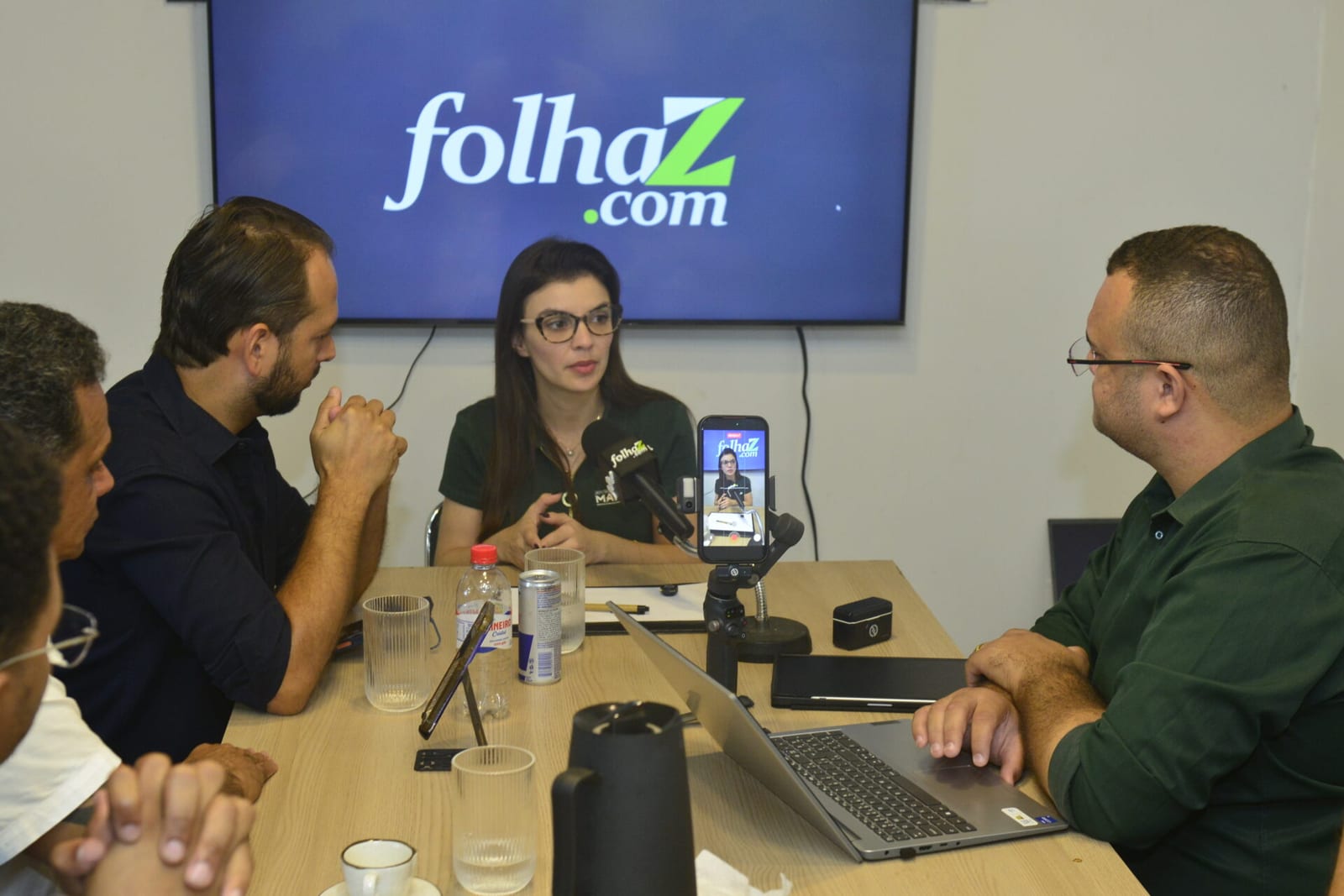 Marussa Boldrin visita nova sede da Folha Z nesta quinta (13)