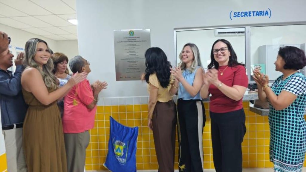 Prefeitura de Cáceres inaugura EMEI no bairro Junco em homenagem à professora Izabel da Cruz Pinheiro
