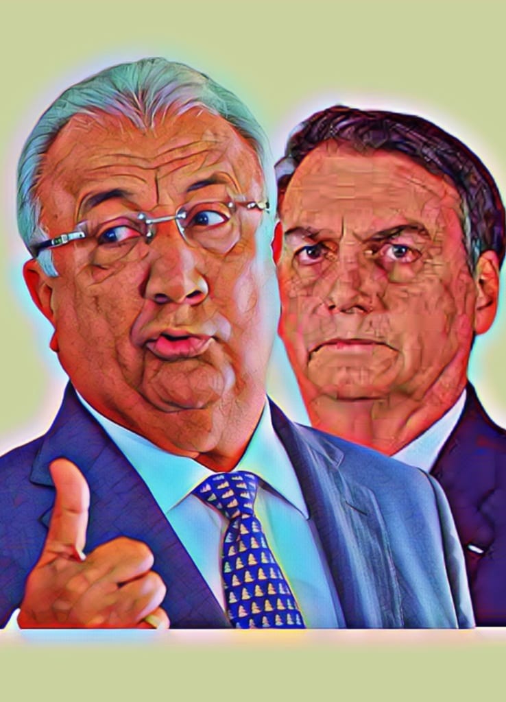 JB = JB? Explicando: Jackson Barreto e Jair Bolsonaro são ‘irmãos siameses’ na hora de falar asneiras, agredir os outros