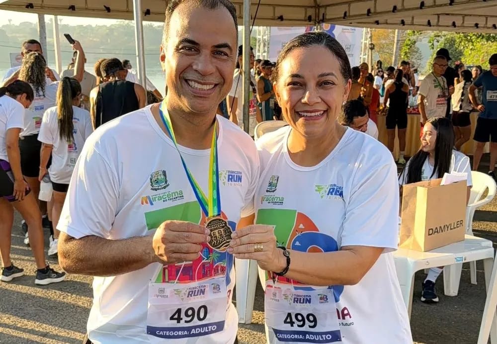 Filipe Martins participa da Miracema Run nas comemorações dos 78 anos