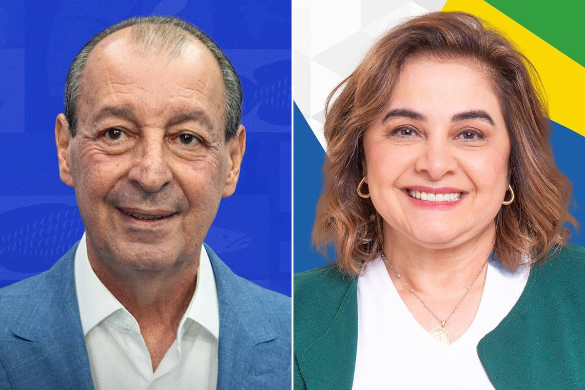 Quaest: Omar Aziz (PSD) tem 59% no Amazonas, ante 41% de Maria do Carmo (PL)