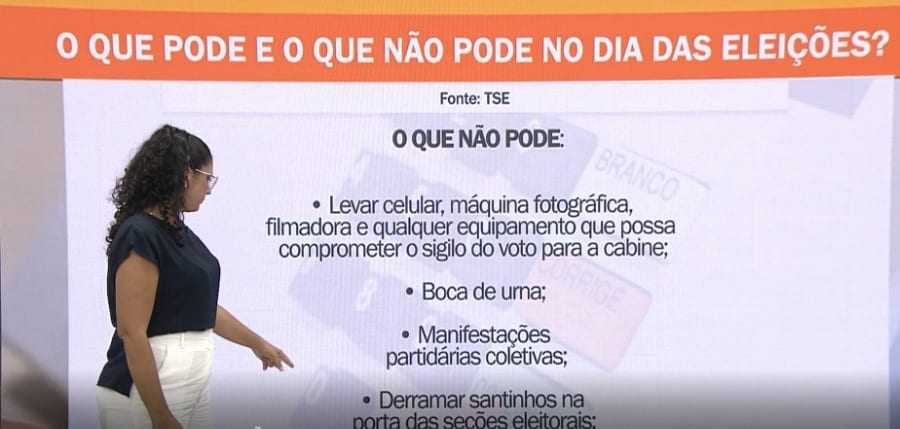 Eleições: saiba o que é permitido e o que pode dar problema no dia da votação