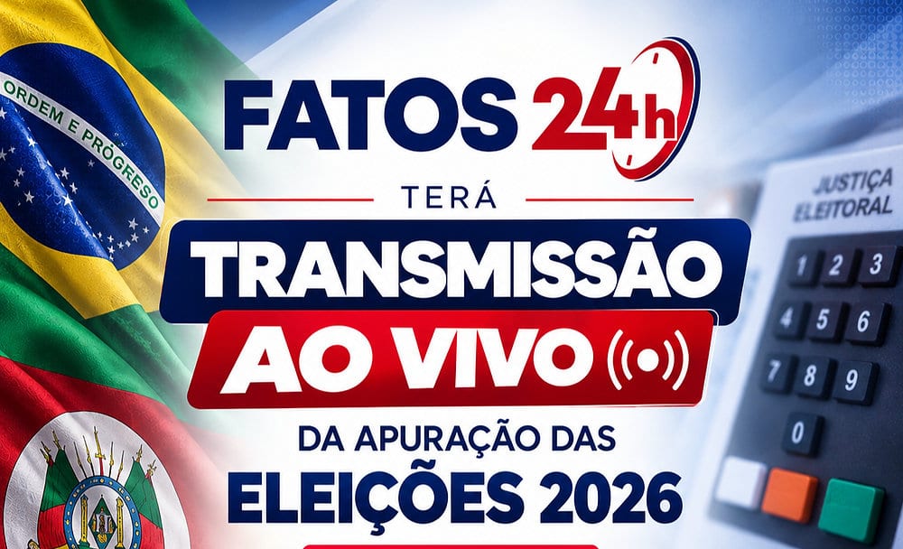 Fatos 24h terá transmissão ao vivo da apuração das Eleições 2026 neste domingo