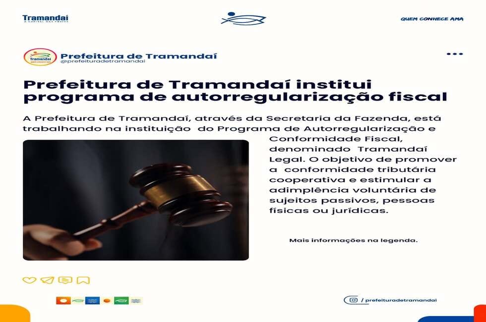 Tramandaí lança Tramandaí Legal para regularizar débitos fiscais