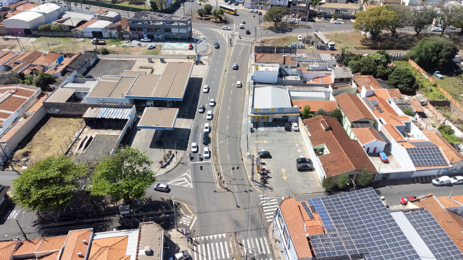 Av. 32 terá faixa estreitada a partir de segunda para obras da Avenida Integração
