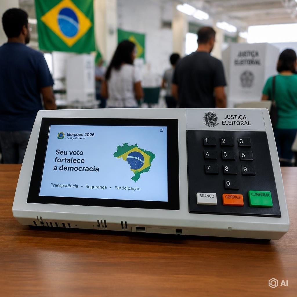 Eleições 2026: 1º turno será no domingo, dia 4