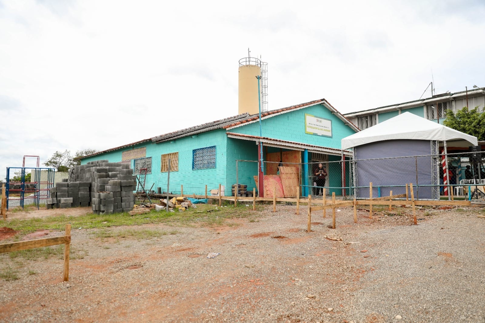 Prefeitura de Ferraz de Vasconcelos inicia obra de ampliação da Emeb Elias Andere, que pretende beneficiar mais de 100 a