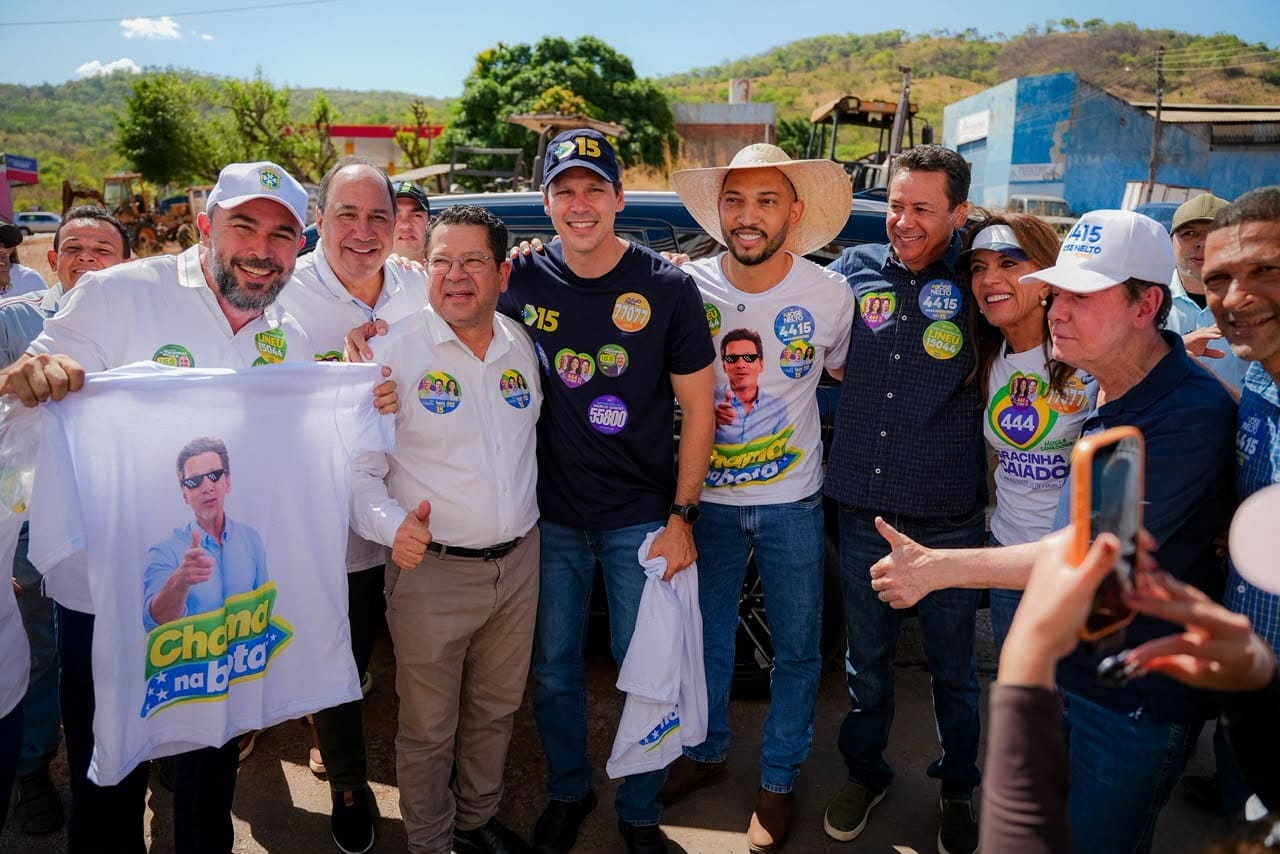 Daniel Vilela faz carreatas em Niquelândia e Uruaçu e destaca investimentos em rodovias