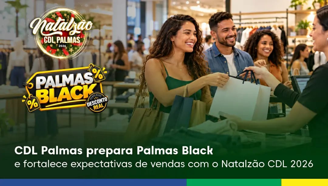 CDL Palmas prepara Palmas Black e Natalzão 2026