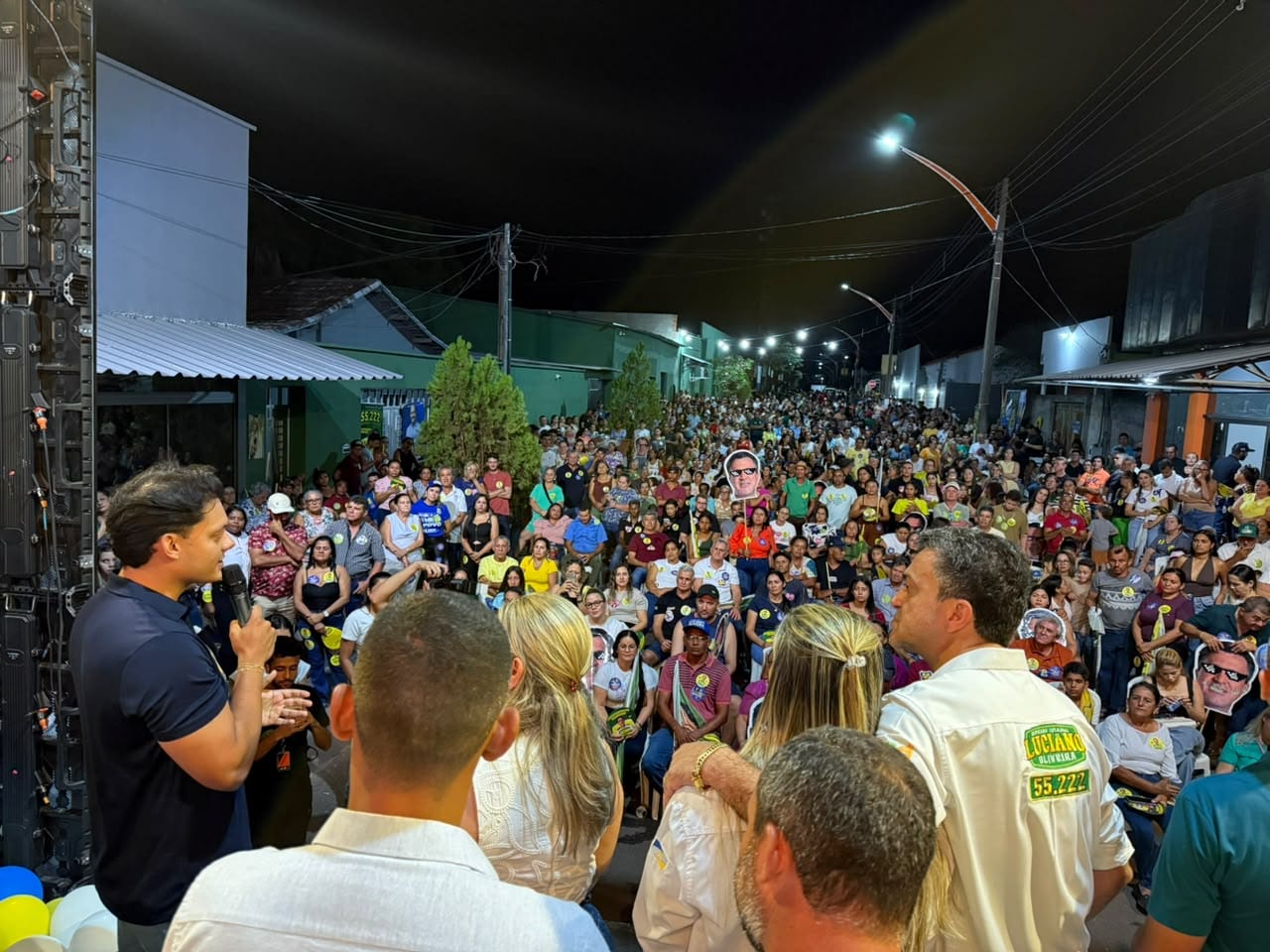 Sandoval agradece parceria em encerramento de campanha em Goianorte
