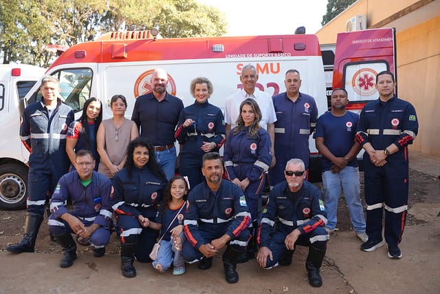 Catalão recebe nova ambulância do SAMU e amplia transporte sanitário