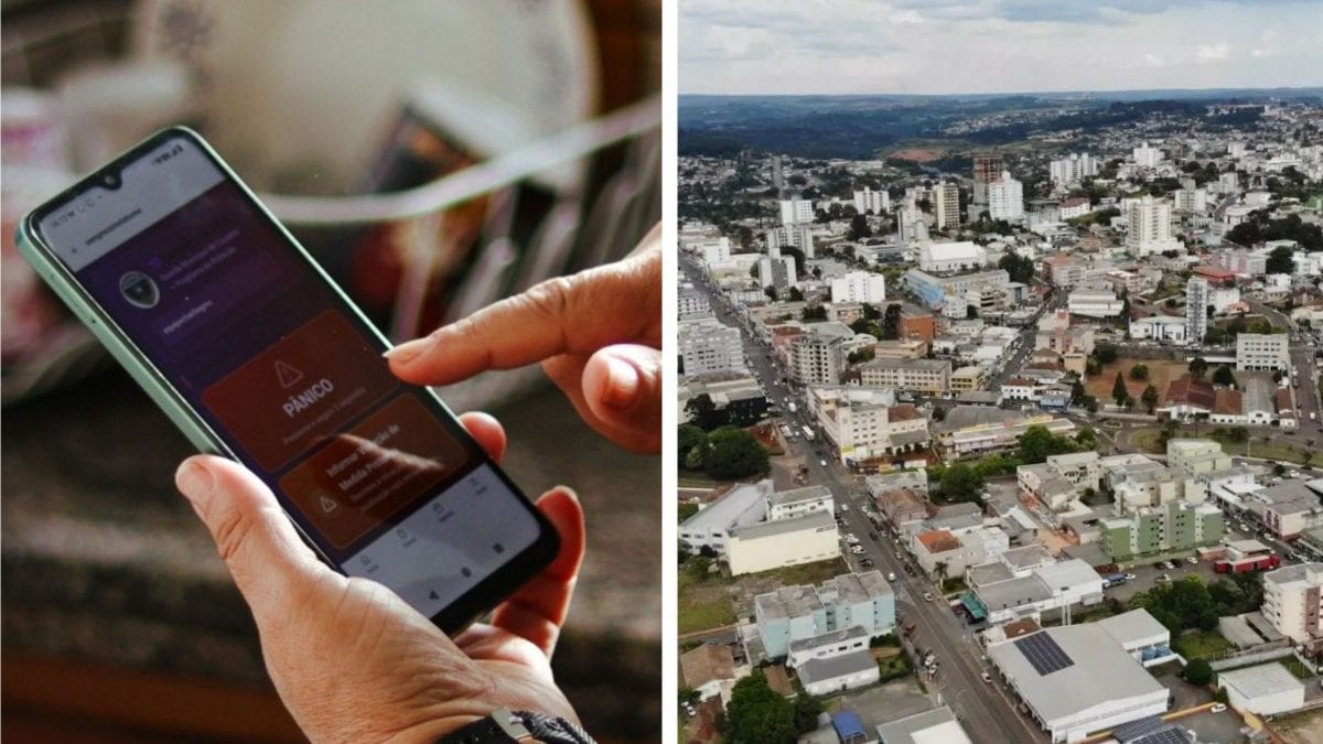 Botão do pânico para mulheres com medida protetiva chega a aplicativo de cidade de SC e socorro pode ser acionado em eme