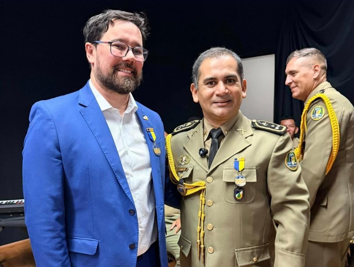 Secretário da Comunicação do Tocantins, Márcio Rocha recebe Medalha Guardião-Araguaia