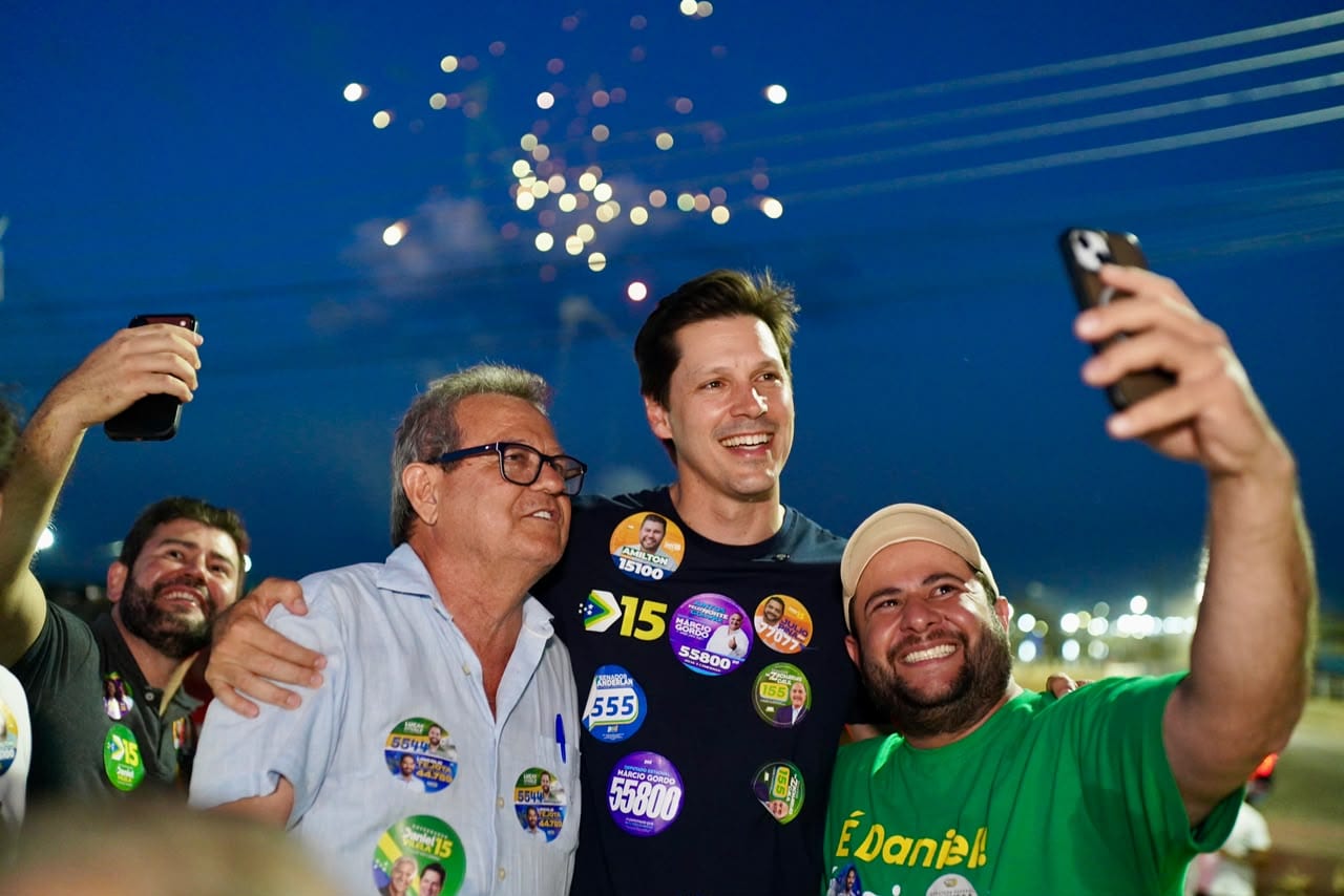 Daniel Vilela encerra giro no Norte com carreata de quase 600 veículos em Minaçu