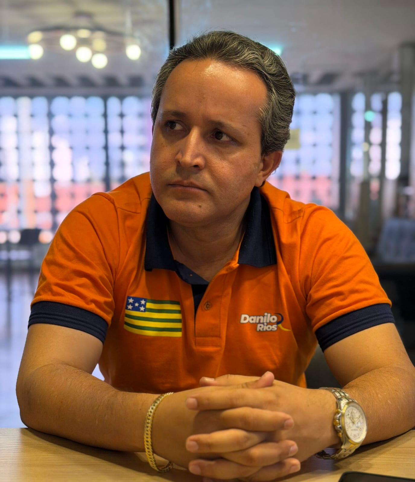 O Novo já vê potencial em Danilo Rios. Agora é transformar isso em votos