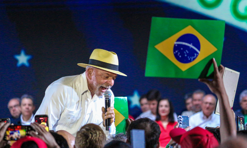 Discurso de Lula critica Congresso em convenção em SP