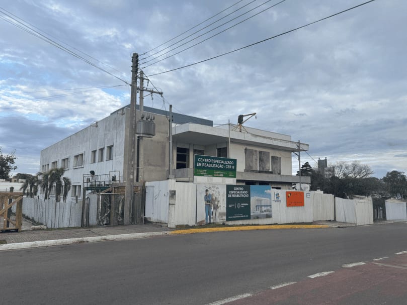 Obra do novo CER III em Farroupilha chega a 80% e entra em acabamentos