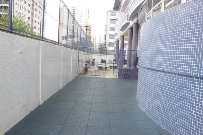 Escola de Santos ganha fachadas renovadas e mais conforto para alunos
