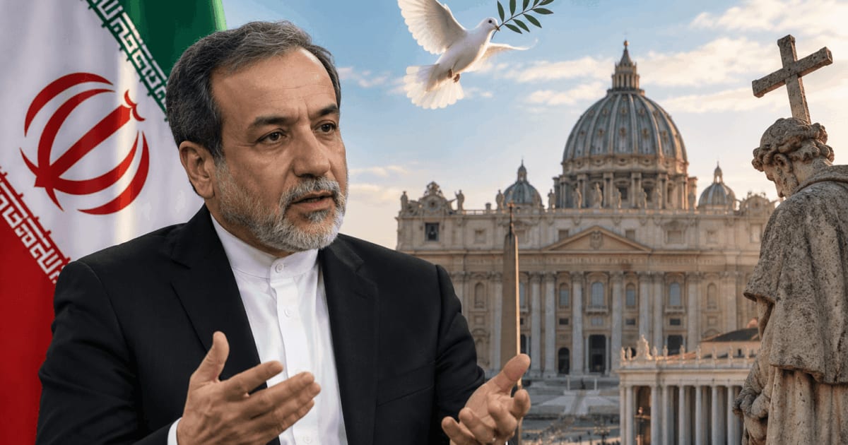Vaticano tem "papel especial na paz", declara embaixador iraniano