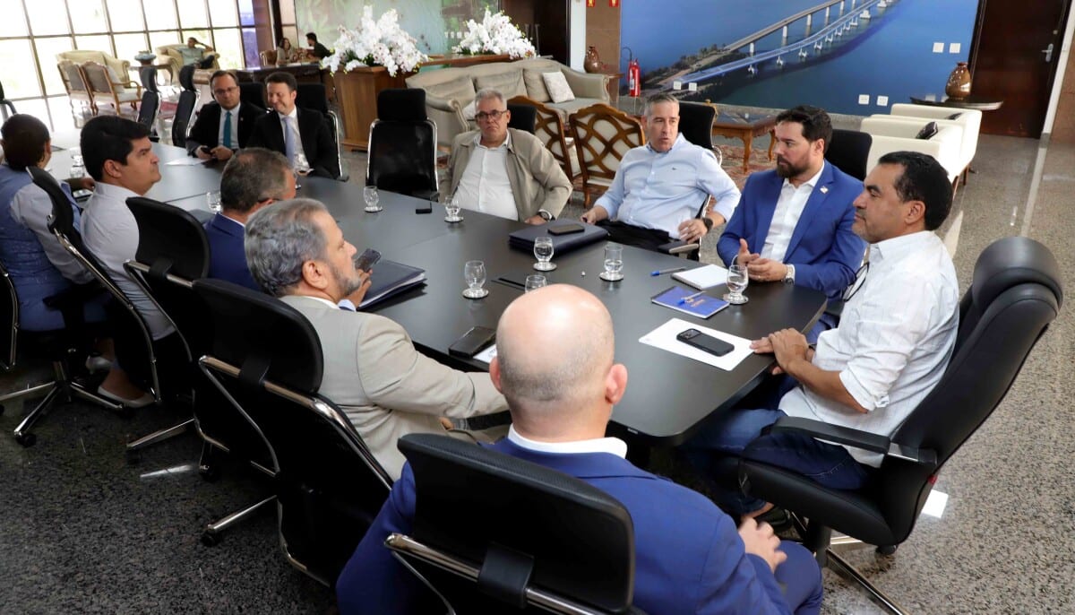 Governador Wanderlei reúne equipe para organizar transição e alinha ações com Vicentinho Júnior