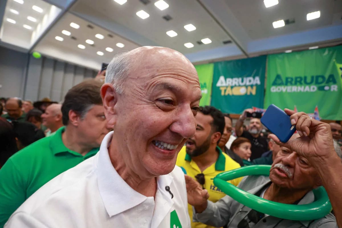 Arruda recebe R$ 3 milhões do PSD para campanha eleitoral