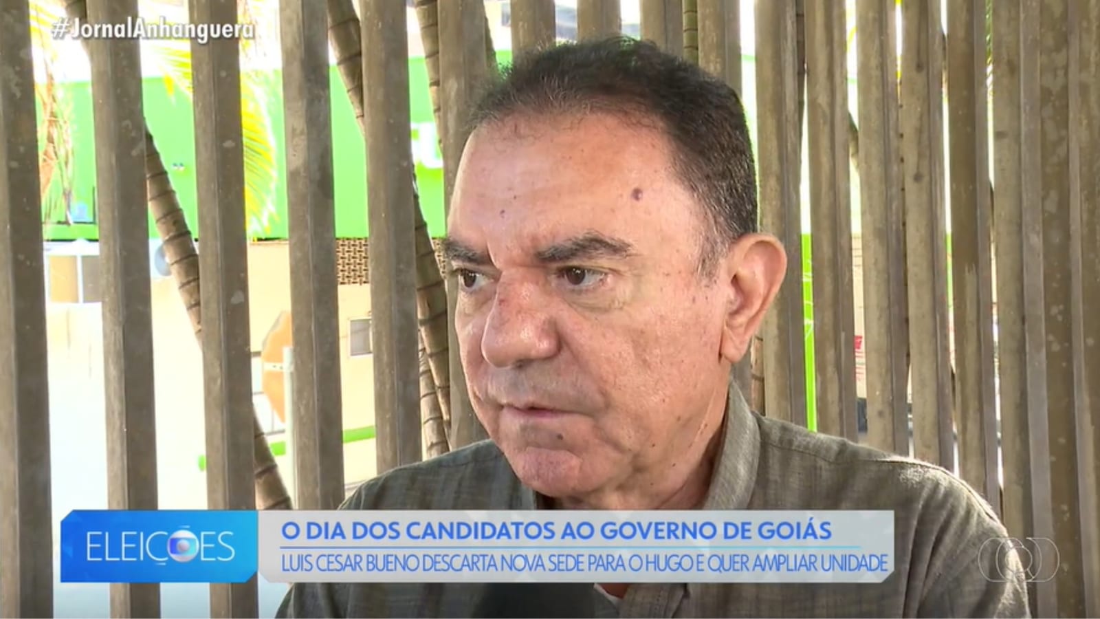 Luis César Bueno quer ampliar e reativar áreas do Hugo, em Goiânia