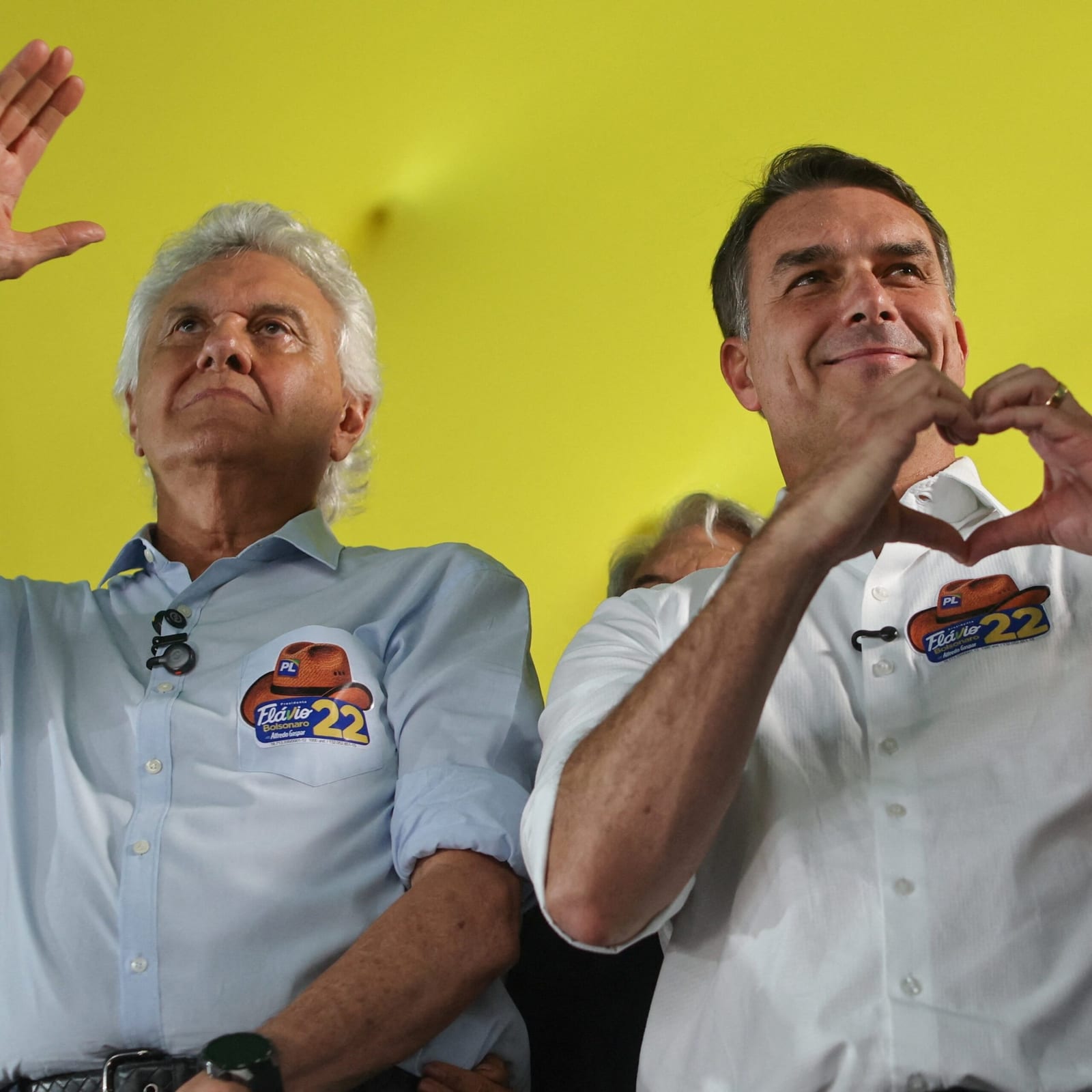 Caiado declara apoio a Flávio Bolsonaro e promete “entrar de corpo inteiro” na campanha
